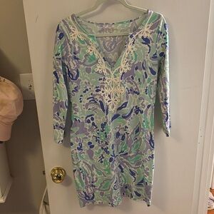 Lily Pulitzer Dress with Lace Detail